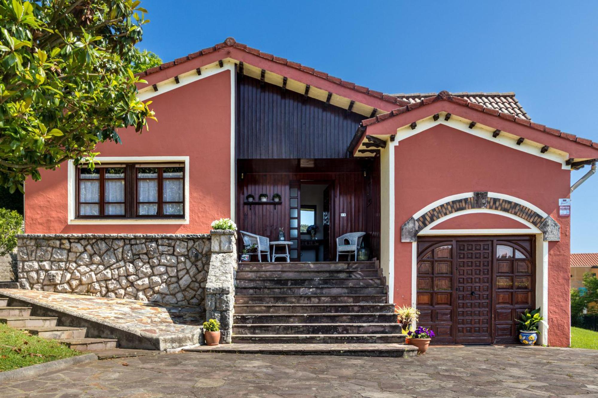 Casa Con Jardin Privado Orena Esterno foto